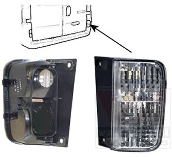 VAN WEZEL 4395930 -  Задний фонарь